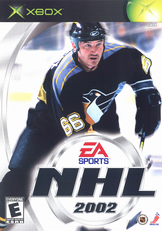 NHL 2002 box art for Xbox